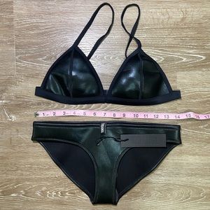 Triangl neoprene bikini set